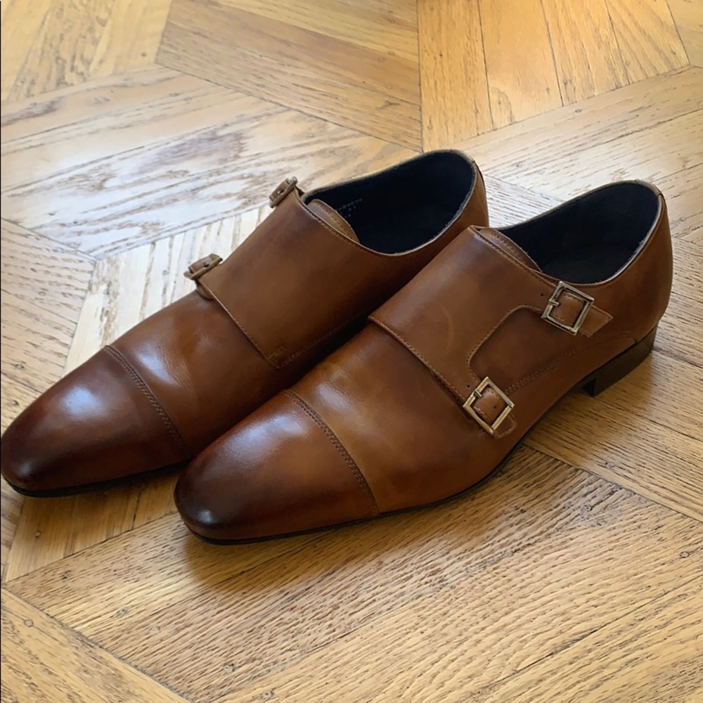 Stylish Dark Tan Monkstraps